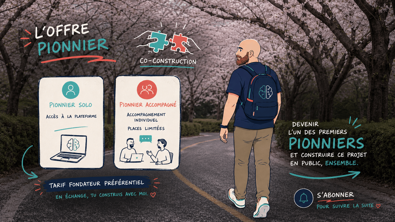 L'offre Pionnier et l'appel à rejoindre